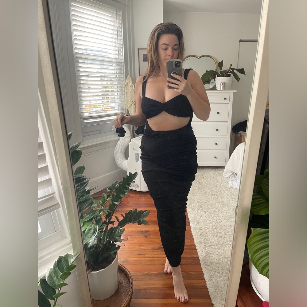 ASOS Black Maxi Dress